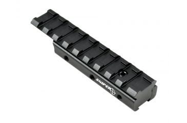 Image of Sniper AR Style Flat Top Extended Dovetail / Picatinny Adapter, Black MAPRA