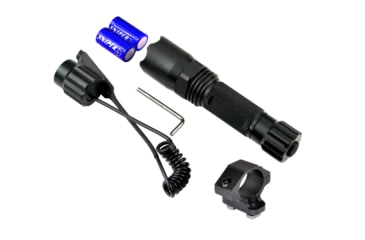 Image of Sniper Grunt 260 Lumens Tac Flashlight with Remote Switch, M-LOK mount, Black, FLML02