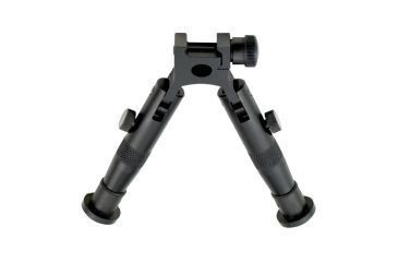 Image of Sniper Tactical Folding BiPod, Picatinny / Weaver Rails, Black BP01