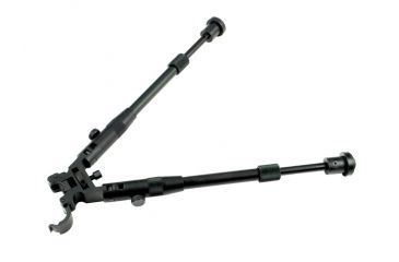 Image of Sniper Tactical High Profile Folding / Height Adjustable Picatinny/Weaver Bipod, Black BP06