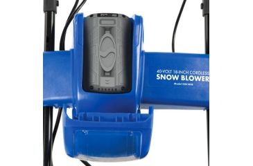 Image of Snow Joe iON EcoSharp 40 V 4.0 Ah Lithium-Ion Battery, Gray iBAT40