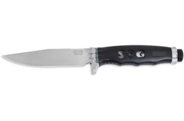 Image of SOG Blade Light LED Knife w/ SE 5.7in. Steel Blade and Kydex Sheath, Satin Finish, Black BLT10K-CP