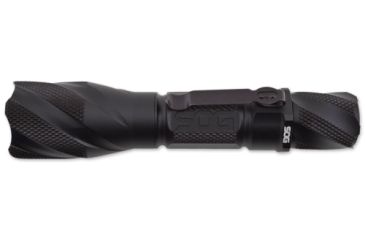 Image of SOG Specialty Knives &amp; Tools Dark Energy LED Flashlight with Belt Clip, Black, 18650 Rechargeable Battery, 700 Lumens DE-06
