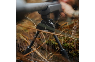 Image of Spartan Precision Equipment Javelin Lite Standard Bipod w/Classic Picatinny Adapter, Black, SP01-054-R-BLK + SP02-02-R