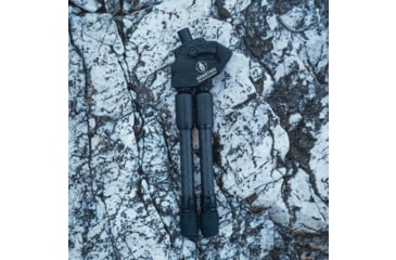 Image of Spartan Precision Equipment Javelin Lite Standard Bipod w/Classic Picatinny Adapter, Black, SP01-054-R-BLK + SP02-02-R