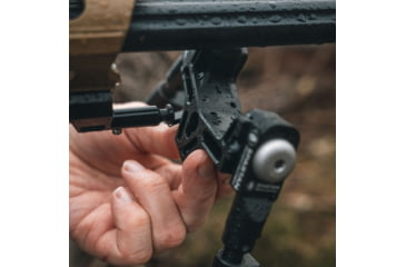 Image of Spartan Precision Equipment Spartan Valhalla Bipod, M-Lok Adapter, Black, SP01-10-R-BLK