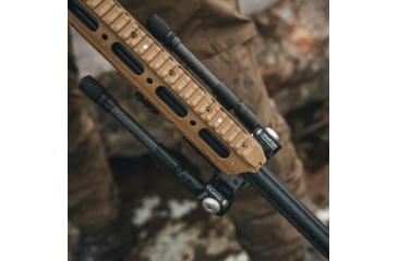 Image of Spartan Precision Equipment Spartan Valhalla Bipod, M-Lok Adapter, Black, SP01-10-R-BLK