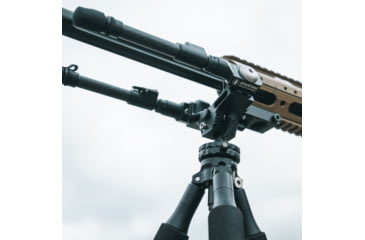 Image of Spartan Precision Equipment Spartan Valhalla Bipod, M-Lok Adapter, Black, SP01-10-R-BLK