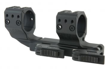 Image of Spuhr 34mm H38mm 6MIL/20.6MOA Quick Detachable Rifle Scope Mount, Black QDP-4616
