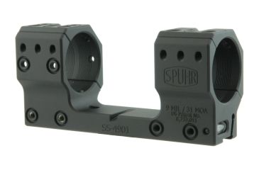 Image of EDEMO Spuhr 34mm Rifle Scope Mount, Black, Height- 35mm/1.38in, SS-4901, EDEMO1