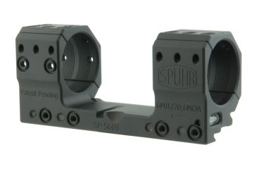 Image of Spuhr 35mm Rifle Scope Mount, Black, Height- 30mm/1.18in 1006929