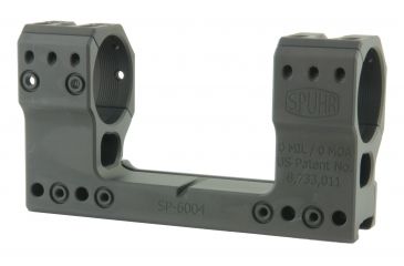 Image of Spuhr 36mm H48mm 0MIL/0MOA  Rifle Scope Mount for Picatinny Rail, Black SP-6004