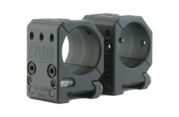 Image of Spuhr Comp M2 Low Rifle Scope Mount for Picatinny Rail, Black, SR-3000F