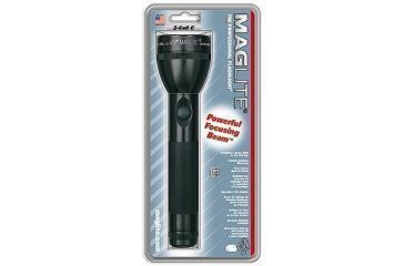 Image of Mag S2C016 Standard Maglite 2C Black Flashlight - Blister Pack