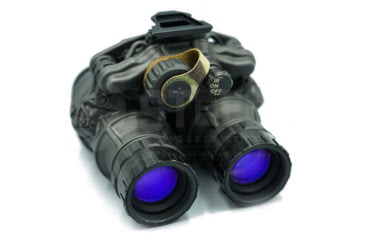 Image of Steele Industries DTNVS Dual Tube Night Vision Goggle, L3 24UA Unfilmed White Phosphor, Matte Black, DTNVS-L3-24UA-WP