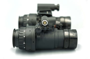 Image of Steele Industries RNVG Ruggedized Night Vision Goggle, LEMO L3 20UA Unfilmed White Phosphor, Anodized Matte Black, RNVG-B-123-AP-L3-20UA-WP