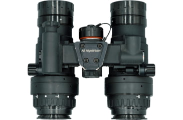 Image of Steele Industries RNVG Ruggedized Night Vision Goggle, LEMO L3 20UA Unfilmed White Phosphor, Anodized Matte Black, RNVG-B-123-AP-L3-20UA-WP