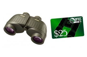 Image of Steiner 10x50mm Military R SUMR Waterproof Porro Prism Binocular and FREE 25 OpticsPlanet Gift Certificate