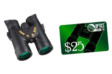 Image of Steiner 8x42mm Nighthunter XP Roof Prism Hunting Binocular and FREE 25 OpticsPlanet Gift Certificate