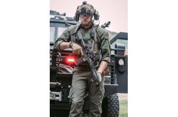 Image of Steiner DRS Defendu Reflex Sight, 1x, 1/2 MOA, Red Illuminated C2 Reticle, Black, 8503