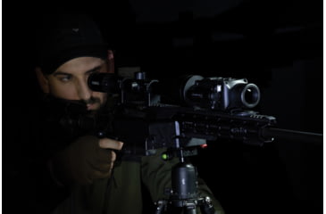 Image of Steiner Nighthunter C35 1-8x35mm Clip-On Thermal Imaging Rifle Scope, 50 Hz, 800x600, Black, 9522