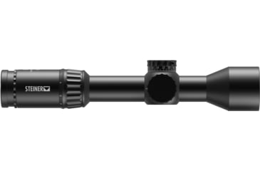 Image of Steiner HX6 2-12x42mm Rifle Scope, 30mm, First Focal Plane, STR-MIL Reticle, Black, 8782