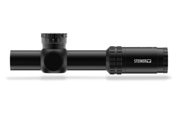 Image of Steiner M8Xi 1-8x24 mm Rifle Scope, 34 mm Tube, Second Focal Plane, Black, Matte, Red DMR8I Reticle, Mil Rad Adjustment, 8723