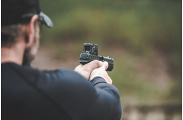 Image of Steiner Micro Pistol Red Dot Sight, 1x, 3.3 MOA, Black, 8700-MPS