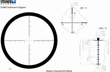 Image of Tactical Binocular SUMR Reticle