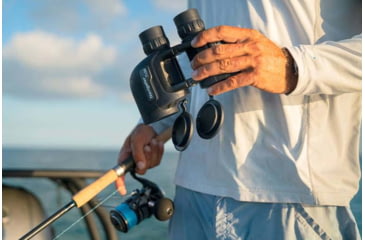 Image of Steiner Navigator 7x50mm Floating Prism System Binoculars, Rubber, Navy Blue, 2342