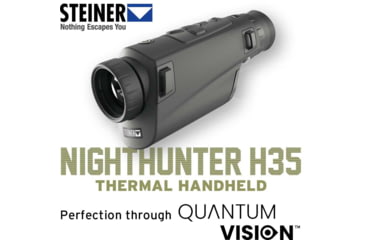 Image of Steiner Nighthunter H35 Gen II 1-8x Thermal Imaging Rifle Scope, Black, 9524