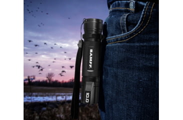 Image of STKR Concepts BAMFF Tactical Mounted Light w/Switch, 18650 Rechargeable Lithium, 1000 Lumens, Black, 00120, EDEMO3