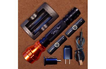 Image of Stone River Gear 1000 Lumen Rechargeable Flashlight w/Medium Low and Strobe SRG1000TRF