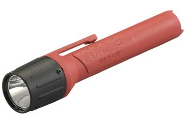 Image of Streamlight 2Aa Propolymer Haz-Lo Flashlight, Inmetro Rated, 65 Lumen White Led, 2 X Aa Battery, Orange, 67105
