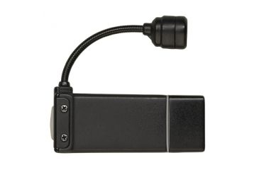 Image of Streamlight ClipMate USB Rechargeable Clip-On Light, Black with White and Red LEDs, Light Only 61125
