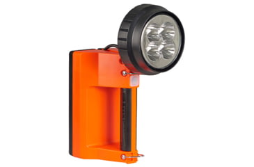 Image of Streamlight E-Spot FireBox 1,500 Lumen Rechargeable Lantern with Blue Taillight LEDs, without Charger, Orange, 45882
