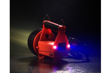 Image of Streamlight Fire Vulcan Rechargeable C4 LED Flashlight, Orange with Vehicle Mount and 12v DC Charger, 44451