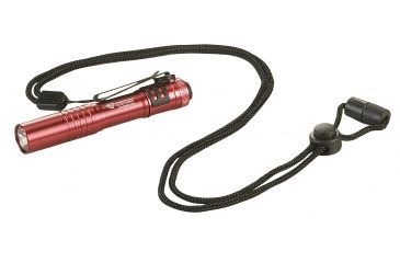 Image of Streamlight MicroStream 45 Lumen Flashlight w/Alkaline Battery, Red, 66323