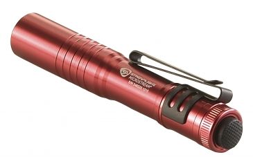 Image of Streamlight MicroStream 45 Lumen Flashlight w/Alkaline Battery, Red, 66323