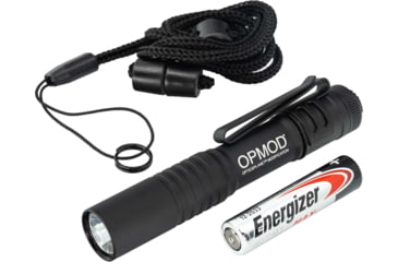 Image of Streamlight OPMOD MicroStream LED Pen Flashlight, AAA, 45 Lumens, 66318OPMOD