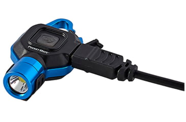 Image of Streamlight Pocket Mate Ultra-Compact LED Flashlight, Lithium Ion, White, 325 Lumens, Blue, 73302