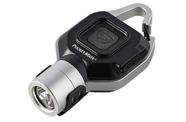 Image of Streamlight Pocket Mate Ultra-Compact LED Flashlight, Lithium Ion, White, 325 Lumens, Silver, 73300