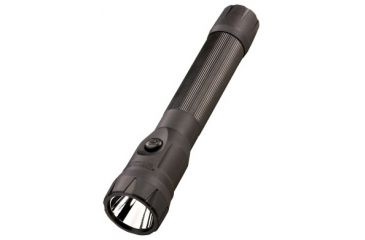Image of Streamlight PolyStinger DS Dual Switch LED Flashlight with 120V AC Fast Charger - Black