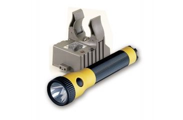 Image of Streamlight PolyStinger Yellow Flashlight with DC Fast Charger	