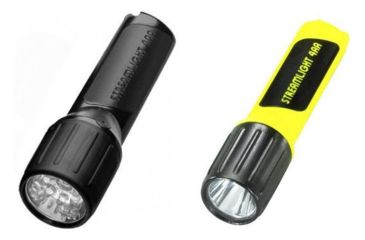 Image of Streamlight Propolymer 4AA Luxeon Division 1 Flashlight, Black, Yellow