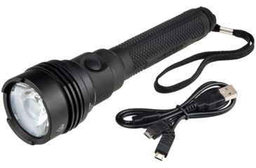 Image of Streamlight ProTac HL 5-X 3500 Lumens Flashlight, w/Two SL-B26 Battery Pack, USB Cord, Wrist Lanyard, Box, 88081