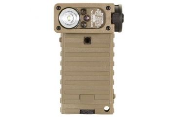Image of Streamlight Sidewinder Compact  II Military Model -White C4 LED, Red, Blue, IR LEDs includes helmet mount and CR123A lithium battery. Boxed 14510