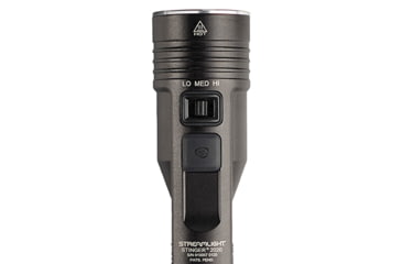 Image of Streamlight Stinger 2020 LED 2000 Lumen Flashlight w/12V DC Holder, Black, 78104