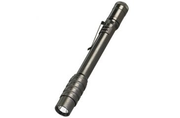 Image of Streamlight Stylus Pro USB Rechargeable Penlight, Black with White LED, USB with USB cord, Nylon holster 66134