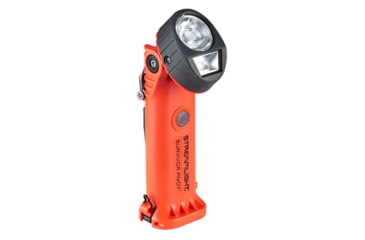Image of Streamlight Survivor Pivot Lithium-ion Rechargeable 325 Lumens LED Flashlight, Orange, 91803